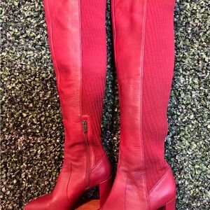 Vince Camuto Women's dark Red Knee-High Boots size 9.5